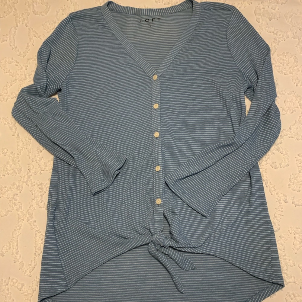 Button down tie top